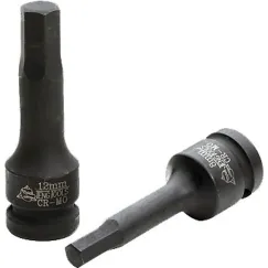 3/8" Drive Hex Bit Impact Sockets